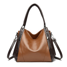 Load image into Gallery viewer, Women's Soft Leather Tote Bag - Urban Minimalist Shoulder Bag with Multiple Compartments