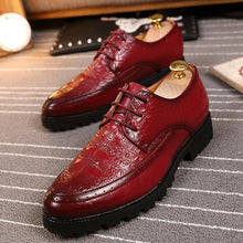 Load image into Gallery viewer, Men's British Style Height-Increasing Casual Shoes | Elevator Dress Sneakers