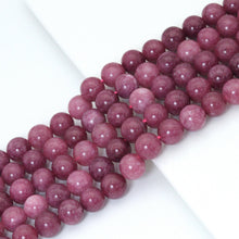 Load image into Gallery viewer, Dark Red Jade Round Smooth Beads, Sku#U2228