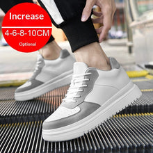 Load image into Gallery viewer, Men's Height Increasing Sneakers | Breathable Microfiber Casual Shoes with Hidden Insole +6–8CM