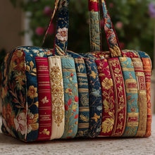 Load image into Gallery viewer, Bookwind Series Short-Distance Handheld Quilted Embroidery Travel Bag Multi-Functional