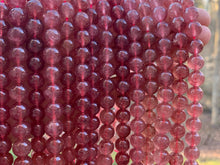 Load image into Gallery viewer, Top Quality Genuine Strawberry Quartz Beads, U1223