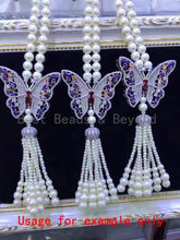 Load image into Gallery viewer, CZ Micro Pave Large Butterfly Pendant, sku#L163