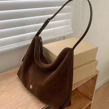 Load image into Gallery viewer, Women's Suede Tote Bag – Large Capacity Shoulder &amp; Underarm Bag | Sarah Express