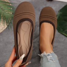 Load image into Gallery viewer, Women's Pointed-Toe Flyknit Slip-On Flats | Breathable Lightweight Casual Shoes