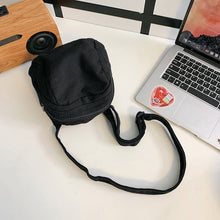 Load image into Gallery viewer, Retro Harajuku Canvas Crossbody Bag – Artistic Streetwear Commuter Bag for Women