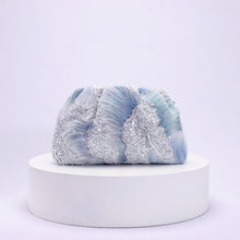 Load image into Gallery viewer, Womens Bag With Intricate Craftsmanship Featuring A Wave And Ink-wash Painting Style