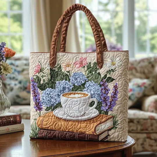 Women's Trendy Printed Tote & Shoulder Bag - Canvas Lined Oxford Cloth