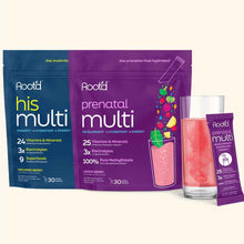 Load image into Gallery viewer, Growing Together Bundle - The Hydrating Multivitamin - For Future Mom &amp; Dad