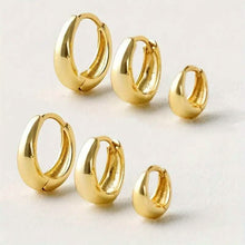 Load image into Gallery viewer, 3-Pairs: Stylish and Simple Copper Earrings
