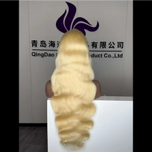 Load image into Gallery viewer, 30 Inch HD 13x4 Blonde Body Wave Human Hair Wig