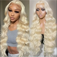 Load image into Gallery viewer, 30 Inch HD 13x4 Blonde Body Wave Human Hair Wig