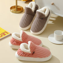 Load image into Gallery viewer, Winter Plush Home Slippers Indoor Outdoor Garden Shoes