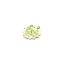 Load image into Gallery viewer, Diamond CZ Spike Heart Charm Pendant, Sku#LX791
