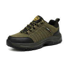 Load image into Gallery viewer, Unisex Waterproof Leather Hiking Shoes – Lightweight Outdoor Low-Top Boots