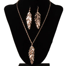 Load image into Gallery viewer, Golden Horizon - Women's Necklace and Earrings Set
