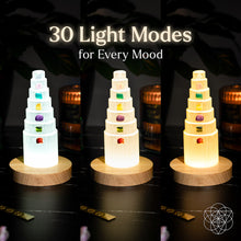 Load image into Gallery viewer, The Stress Shield Lamp - 7 Stones of Healing
