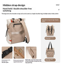 Load image into Gallery viewer, Urban Minimalist Canvas Backpack - Computer Student School Bag
