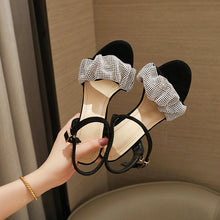 Load image into Gallery viewer, Women's Cutout Platform Sandals | Open-Toe High Heel Shoes