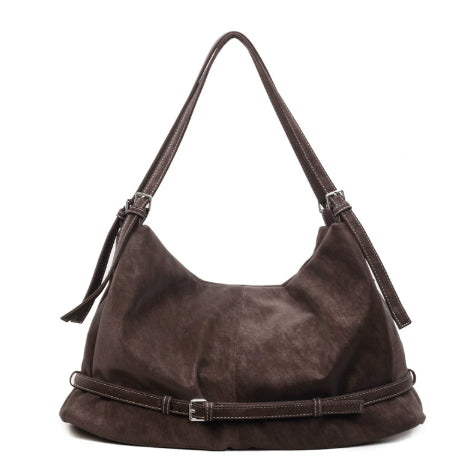 Women's PU Leather Crossbody Shoulder Bag | Minimalist Messenger Bag – Black, Green, Brown, Coffee