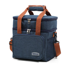 Load image into Gallery viewer, Portable Cooler Crossbody Insulated Lunch Bag