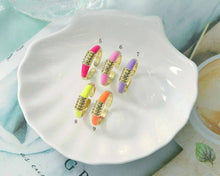 Load image into Gallery viewer, Enamel Gold Stacking Rings, Sku#X293