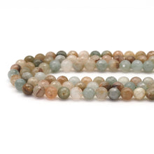 Load image into Gallery viewer, Genuine Mixed Quartz Round Faceted Beads, Sku#U1729
