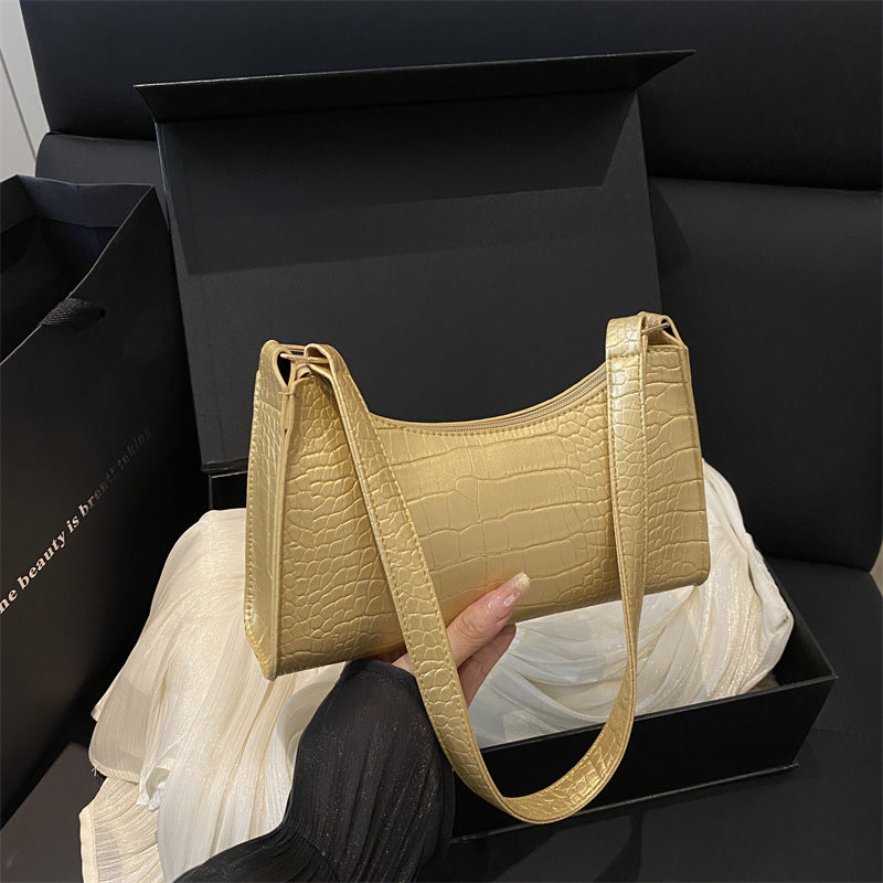 Women's Minimalist Tote Bag & Shoulder Bag | French-Style PU Leather Handbag