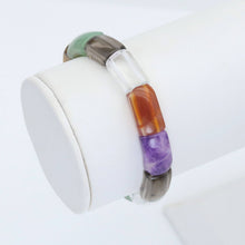 Load image into Gallery viewer, 10x16mm Curved Rectangle Stretchy Bracelet, Sku#U1995