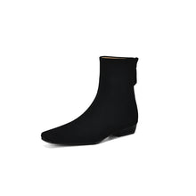 Load image into Gallery viewer, Suede Leather Ankle Boots