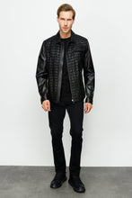 Load image into Gallery viewer, The Emerson Black Leather Men Jacket