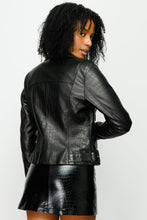 Load image into Gallery viewer, The Deytona Black Leather Women Jacket
