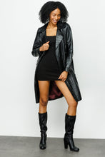 Load image into Gallery viewer, The Folcata Black Leather Women Jacket