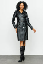 Load image into Gallery viewer, The Folcata Black Leather Women Jacket