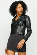 Load image into Gallery viewer, The Deytona Black Leather Women Jacket