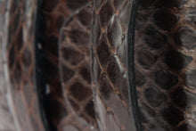 Load image into Gallery viewer, The Boss Brown python Sneak  Leather Leather Belt