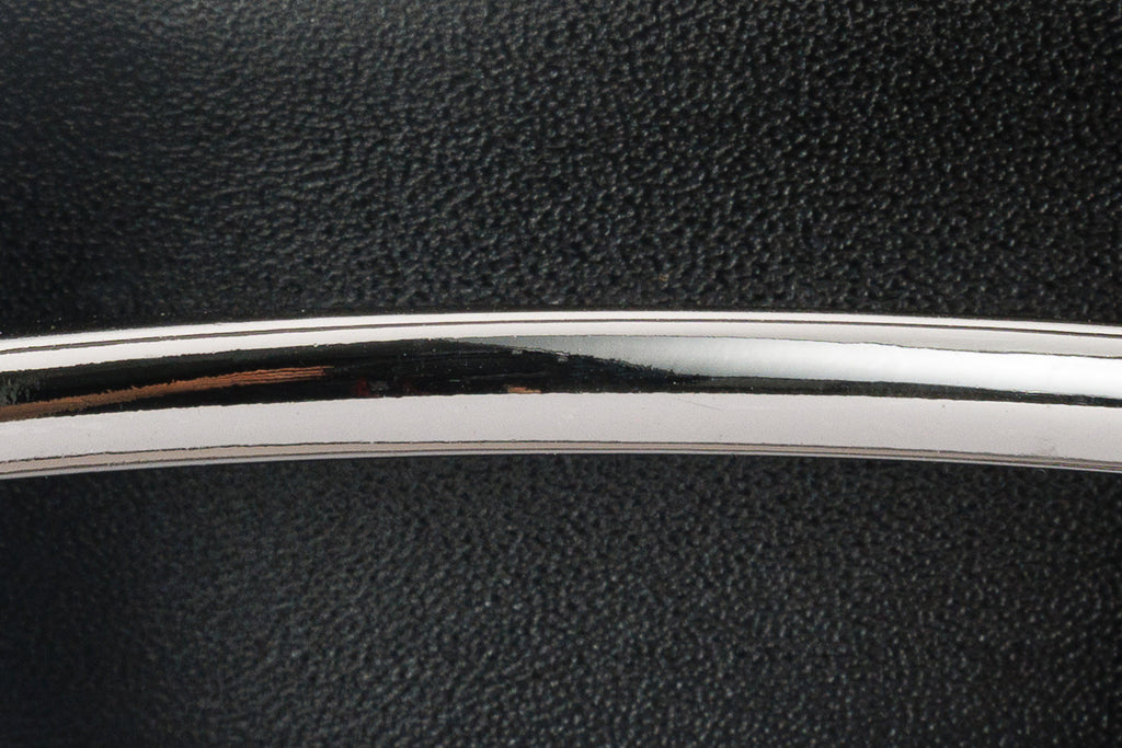 The Neiva Black/White Leather Belt