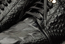 Load image into Gallery viewer, The Bomba Black Crocodile Leather Men Sneaker