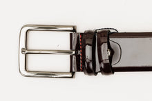 Load image into Gallery viewer, The Dodoma Burgundy Patent Leather Belt
