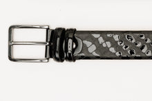 Load image into Gallery viewer, The Arnold Black Leather Belt
