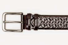 Load image into Gallery viewer, The Rico Burgundy Color Calfskin Belt