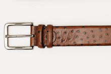 Load image into Gallery viewer, The Johannesburg Brown Leather Belt