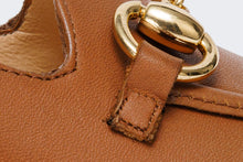 Load image into Gallery viewer, The Delhi Brown Leather Block Heel Pump Women Shoe