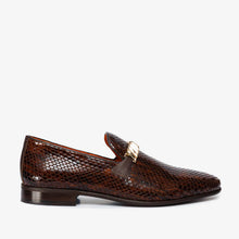 Load image into Gallery viewer, The King Tan Bit Dress Loafer Men Shoe