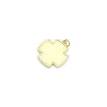 Load image into Gallery viewer, Gold Silver Virgin Mary Hammered Cross Charm Pendant, Sku#L728