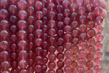 Load image into Gallery viewer, Top Quality Genuine Strawberry Quartz Beads, U1223