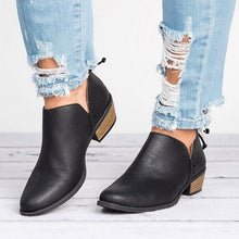 Load image into Gallery viewer, Retro High Heel Ankle Boots