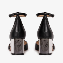 Load image into Gallery viewer, The Noella Black Leather Women Sandal