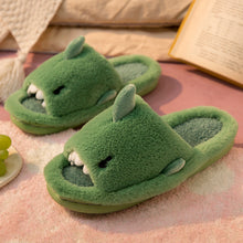 Load image into Gallery viewer, Unisex Shark Slippers | Fluffy Faux Fur House Shoes for Women &amp; Men