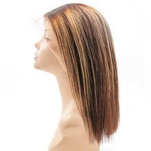 Load image into Gallery viewer, Buttercup 13x4 Transparent Lace Front 100% Human Hair Bob Wig